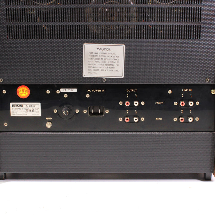 Teac A-2340 4-Channel Simul-Sync Reel-to-Reel Tape Deck w/ Box (1972) (AS IS)-Reel-to-Reel Tape Players & Recorders-SpenCertified-vintage-refurbished-electronics