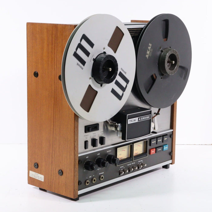 Teac A-3300SX Reel-to-Reel Tape Deck Recorder Player-Reel-to-Reel Tape Players & Recorders-SpenCertified-vintage-refurbished-electronics