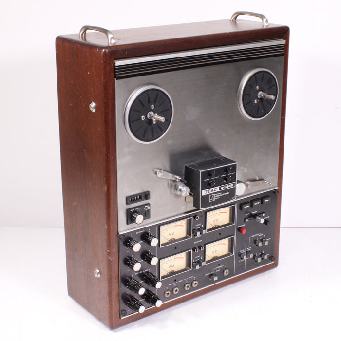 Teac A-3340 10.5-Inch 4-Ch Simul-Sync Reel-To-Reel Recorder Player Deck-Reel-to-Reel Tape Players & Recorders-SpenCertified-vintage-refurbished-electronics