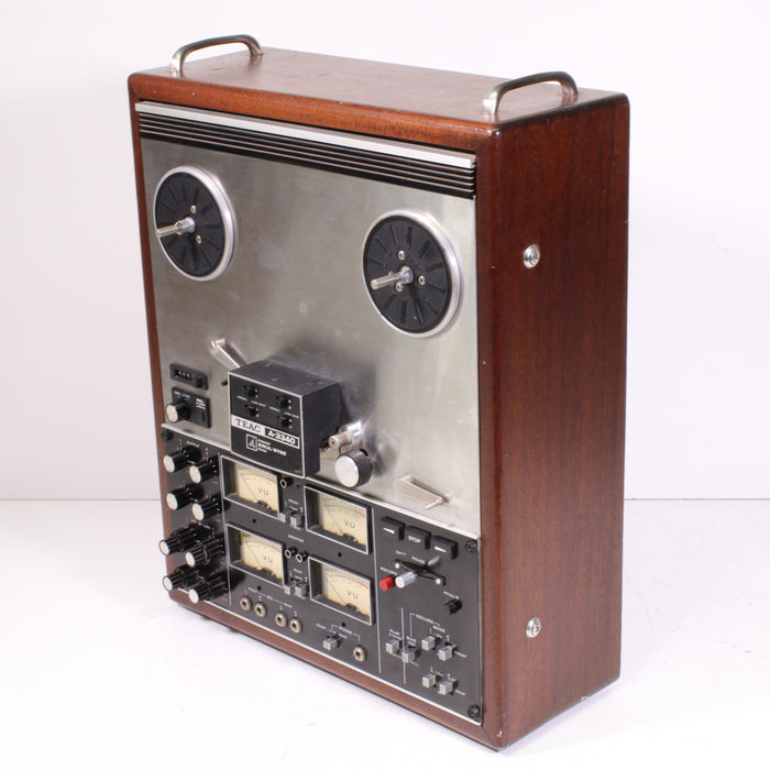 Teac A-3340 10.5-Inch 4-Ch Simul-Sync Reel-To-Reel Recorder Player Deck-Reel-to-Reel Tape Players & Recorders-SpenCertified-vintage-refurbished-electronics