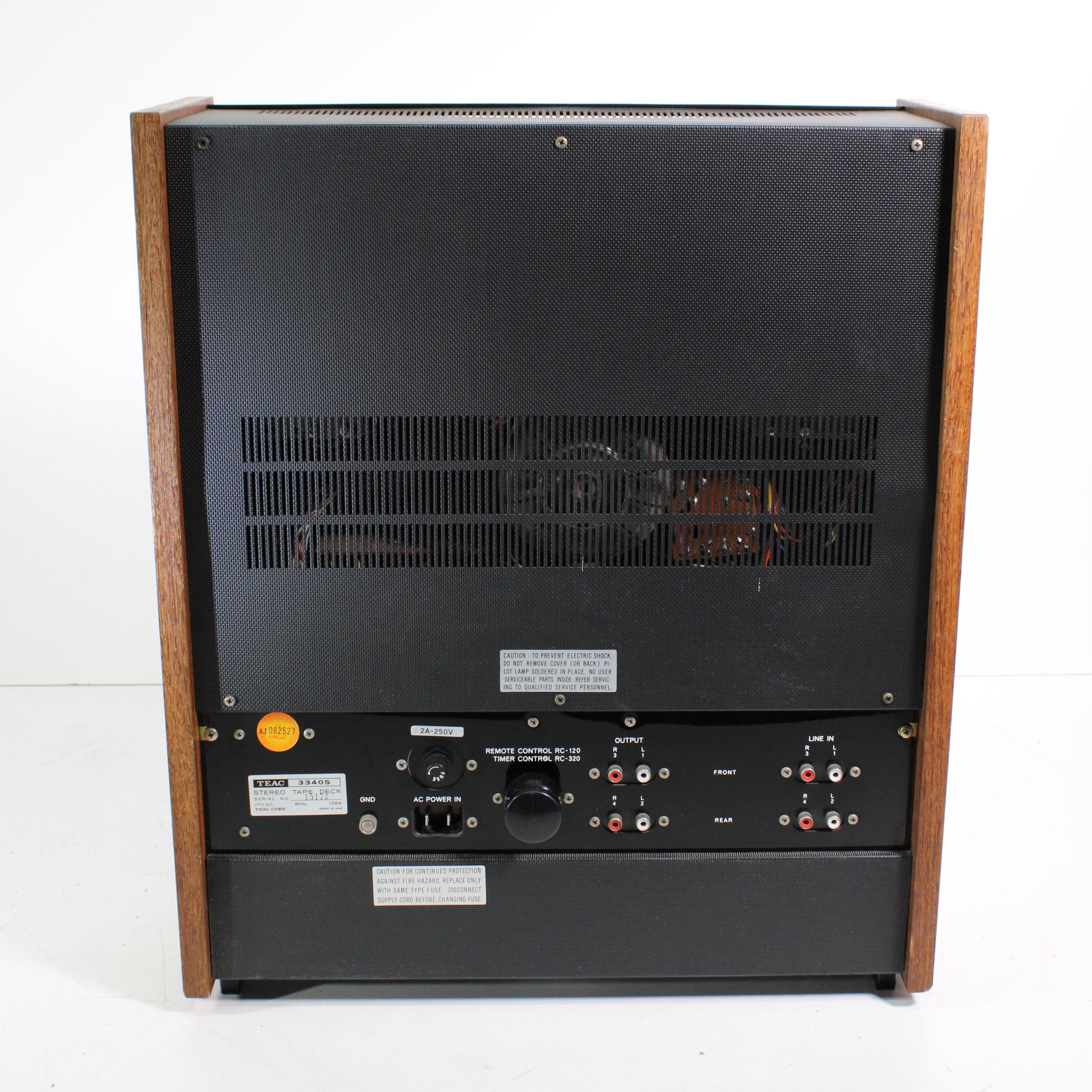 TEAC 3340S Reel to reel tape deck 1/4 4 track mulitrack- SERVICED!  w/Extras! 1976 Silver