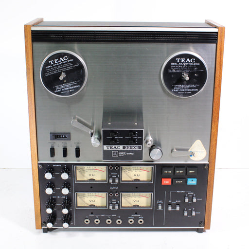 Teac A-3340S Reel-To-Reel Recorder Player Deck-Reel-to-Reel Tape Players & Recorders-SpenCertified-vintage-refurbished-electronics