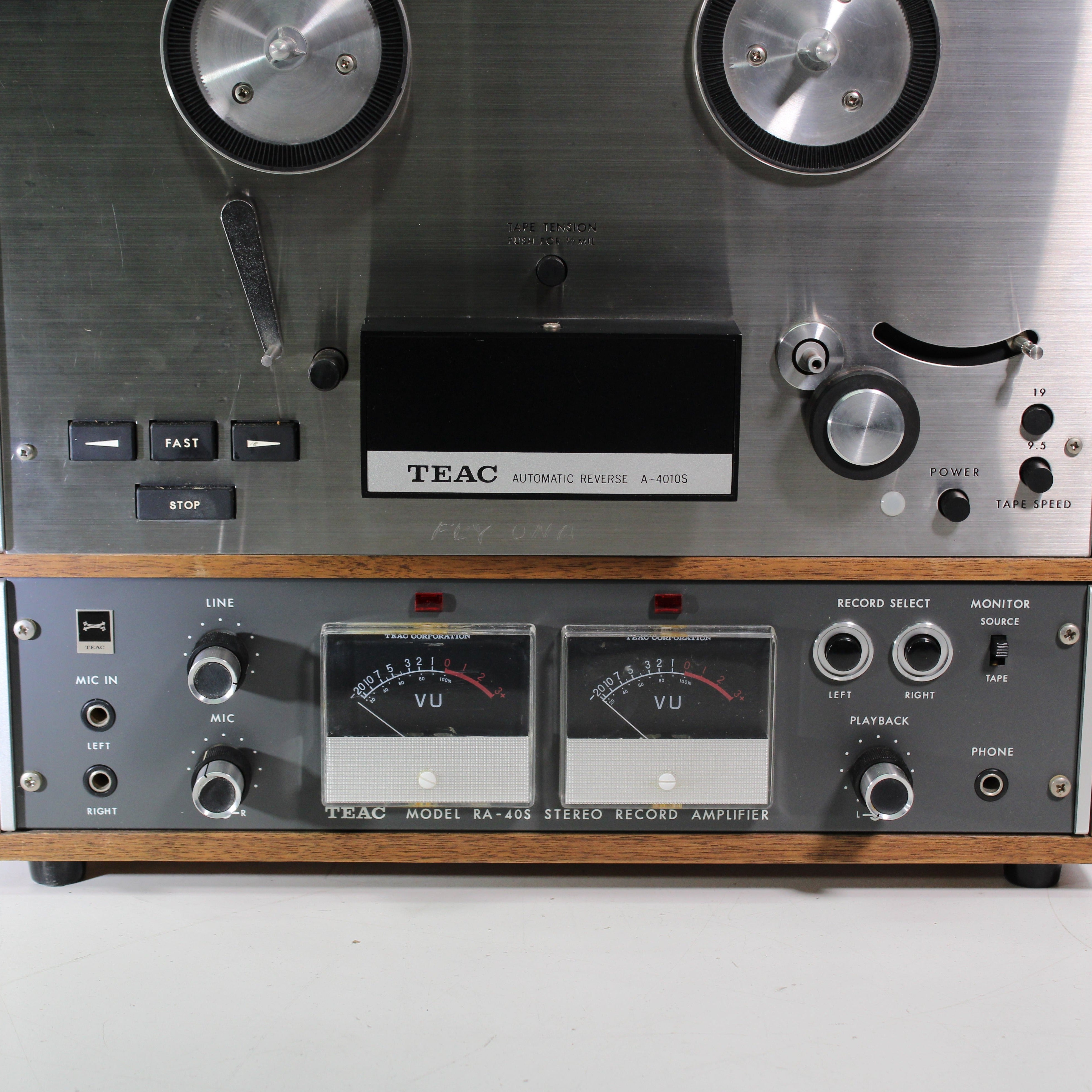 TEAC A-4010S REEL-TO-REEL RECORDER PLAYER DECK (WON'T PLAY