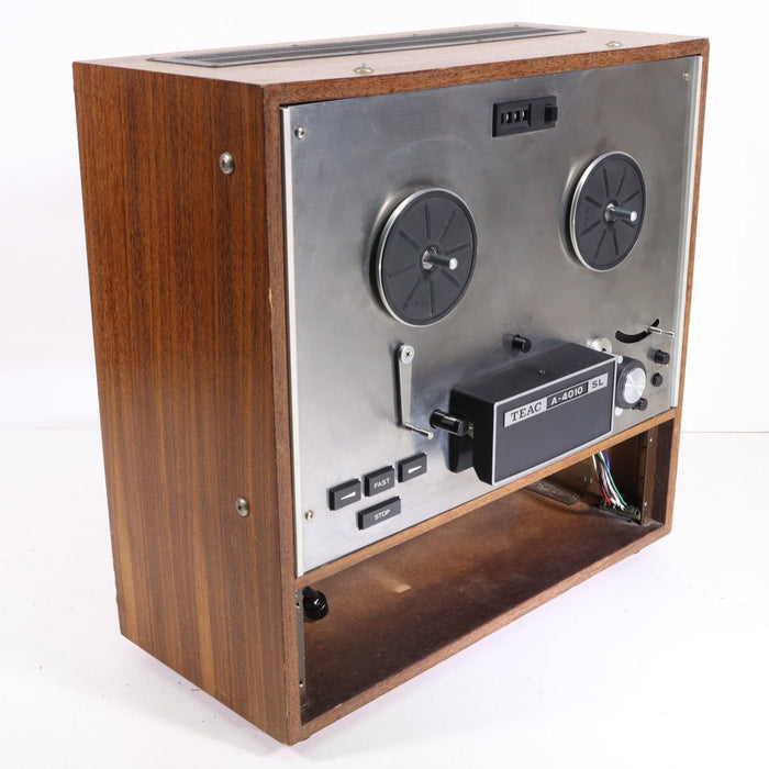 Teac A-4010SL Reel-to-Reel Recorder Player Deck (MISSING PARTS)-Reel-to-Reel Tape Players & Recorders-SpenCertified-vintage-refurbished-electronics