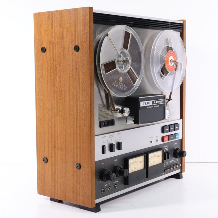 Teac A-4300SX Reel-to-Reel Stereo Tape Deck with Auto Reverse-Reel-to-Reel Tape Players & Recorders-SpenCertified-vintage-refurbished-electronics