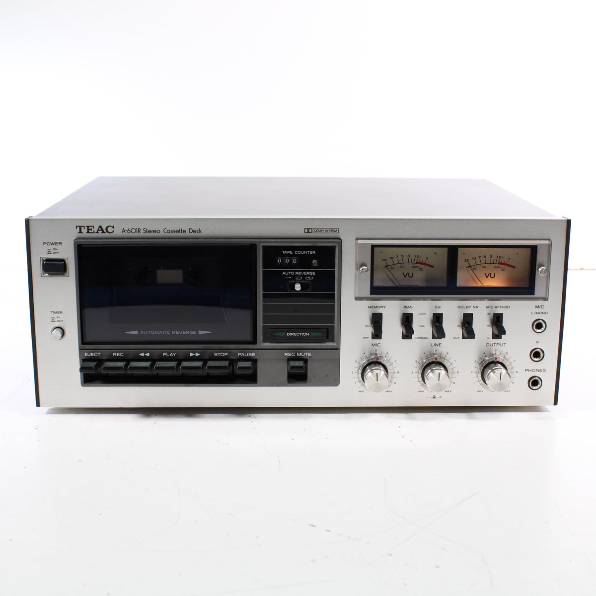 Teac A-601R Stereo Cassette Deck — SpenCertified