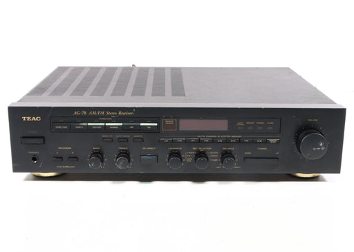 Teac AG-78 AM FM Stereo Receiver (HAS ISSUES) (NO REMOTE)-Audio & Video Receivers-SpenCertified-vintage-refurbished-electronics