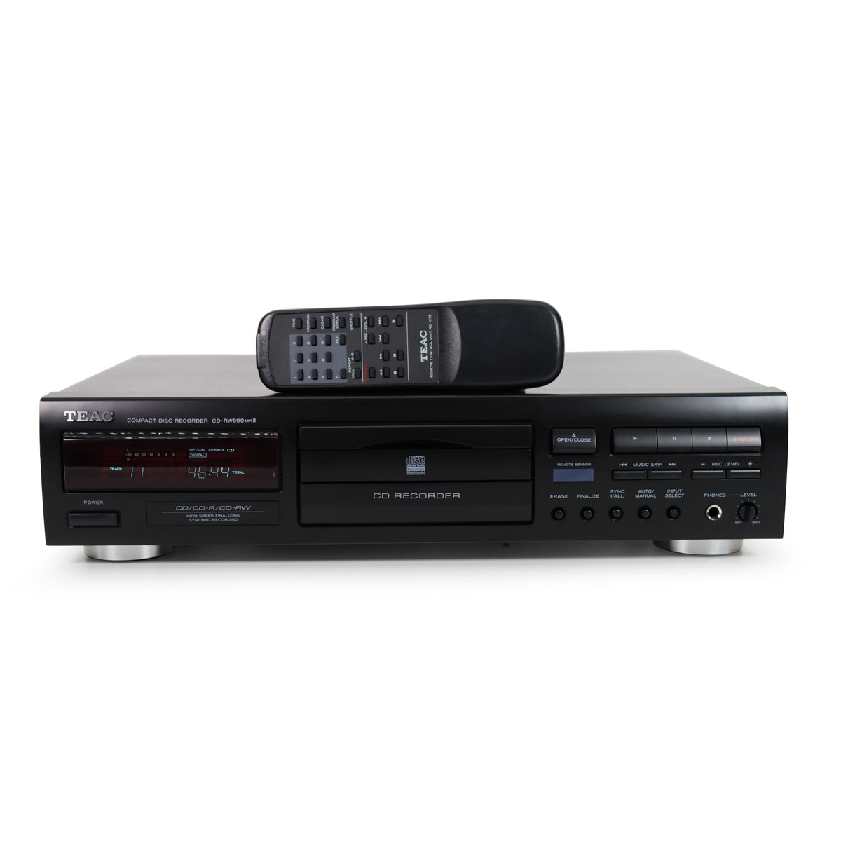 Teac CD-RW890MKII CD Recorder and Player — SpenCertified