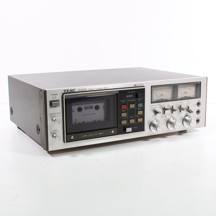 Teac CX-650R Stereo Cassette Deck (1979) — SpenCertified