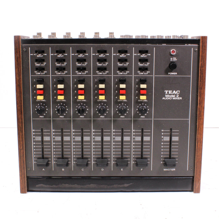 Teac Model 2 Vintage Audio Mixer Deck, 6 Channels-Audio Mixers-SpenCertified-vintage-refurbished-electronics