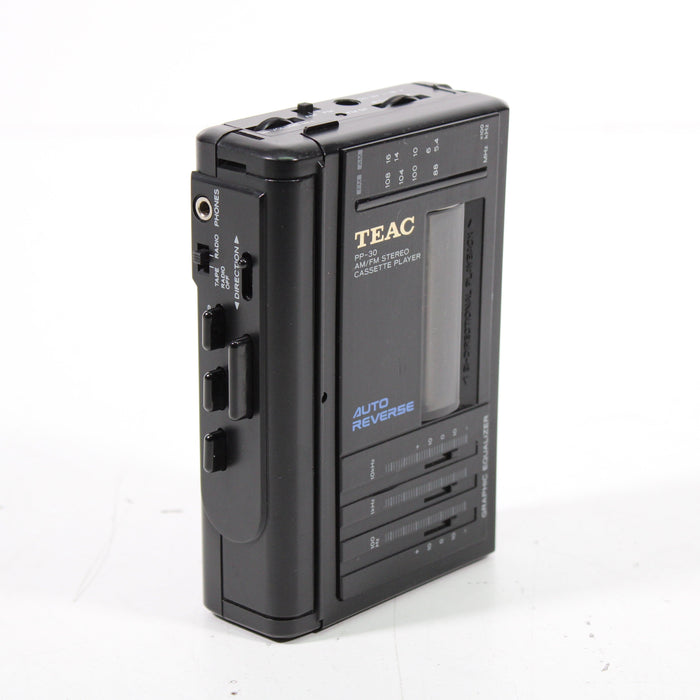 Teac PP-30 Portable Handheld AM FM Stereo Cassette Player-Cassette Players & Recorders-SpenCertified-vintage-refurbished-electronics