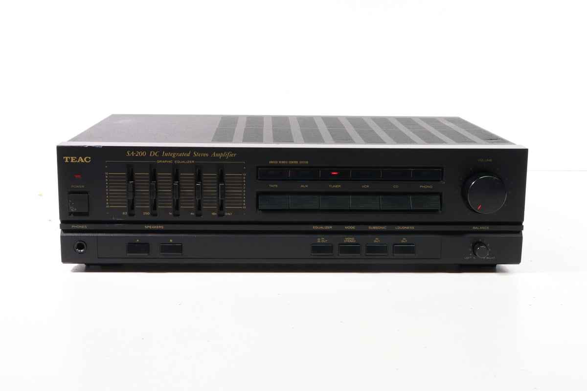 Teac SA-200 DC Integrated Stereo Amplifier — SpenCertified