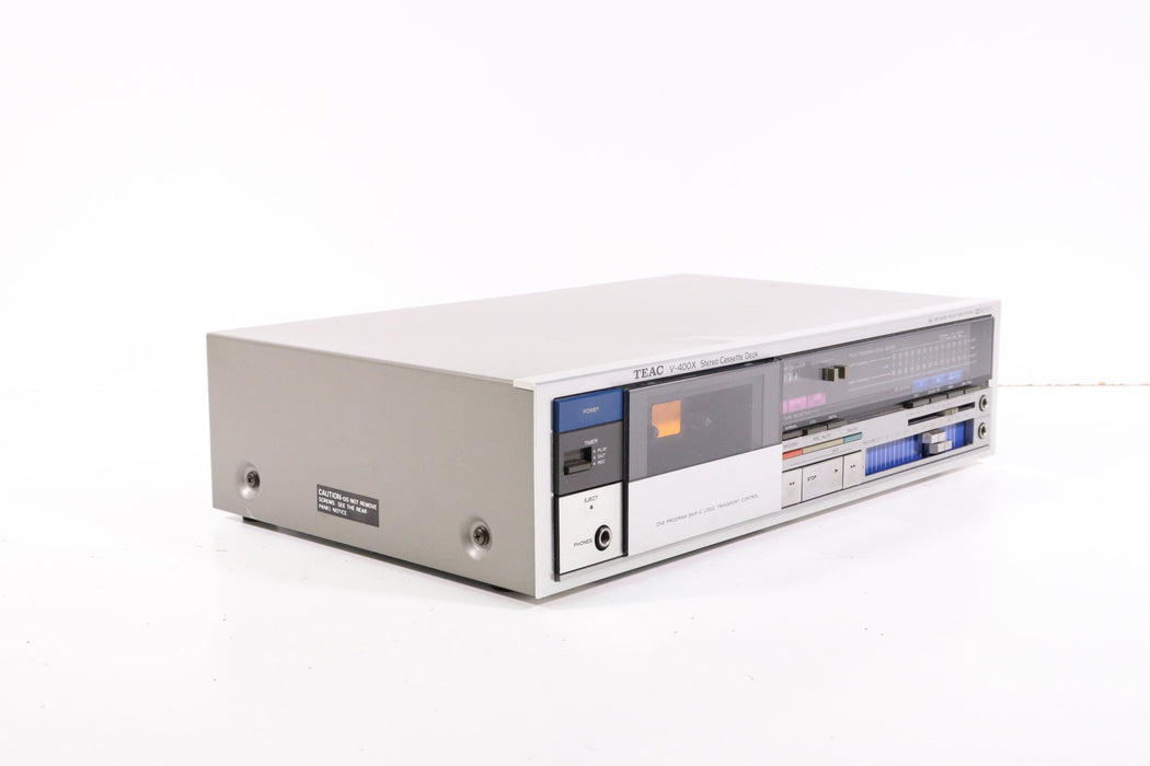 Teac V-400X Stereo Cassette Deck with DBX Noise Reduction-Cassette Players & Recorders-SpenCertified-vintage-refurbished-electronics