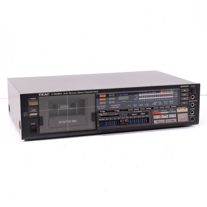 TEAC ステレオカセットデッキ　V-909RX Teac V-909RX Auto Reverse Stereo Cassette Deck DBX (Wooden Case