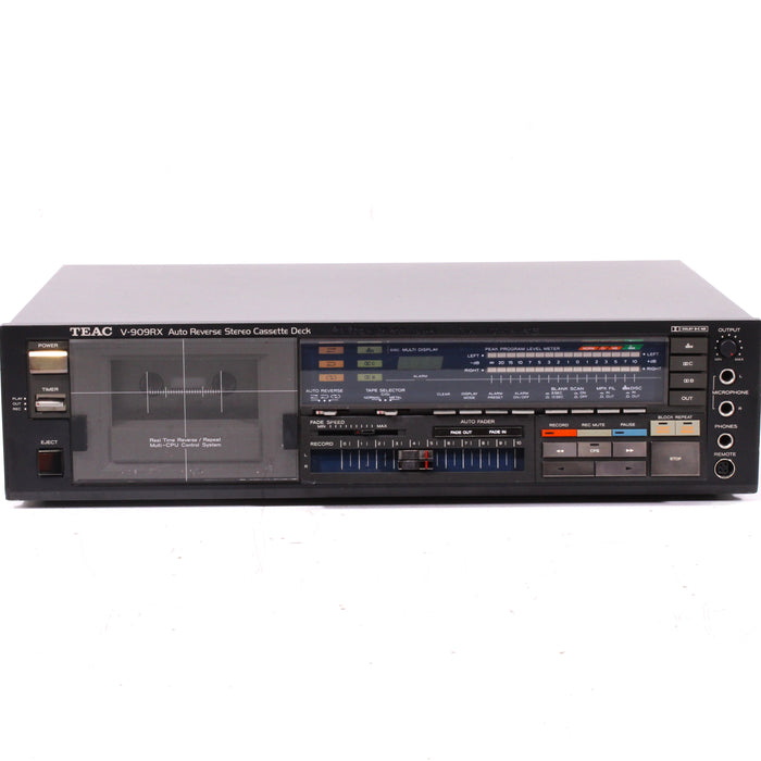 Teac V-909RX Auto Reverse Stereo Cassette Deck DBX (Wooden Case