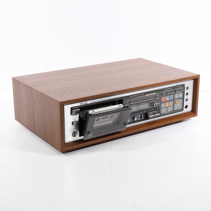 Teac V-95RX Auto Reverse Stereo Cassette Deck Wooden Case (1982)-Cassette Players & Recorders-SpenCertified-vintage-refurbished-electronics