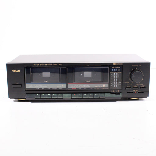 Teac W-375C Stereo Double Cassette Deck-Cassette Players & Recorders-SpenCertified-vintage-refurbished-electronics