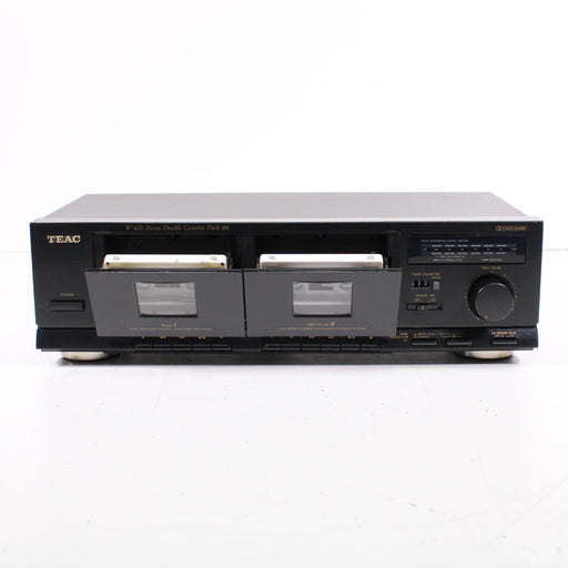 Teac W-410 Stereo Double Cassette Deck-Cassette Players & Recorders-SpenCertified-vintage-refurbished-electronics
