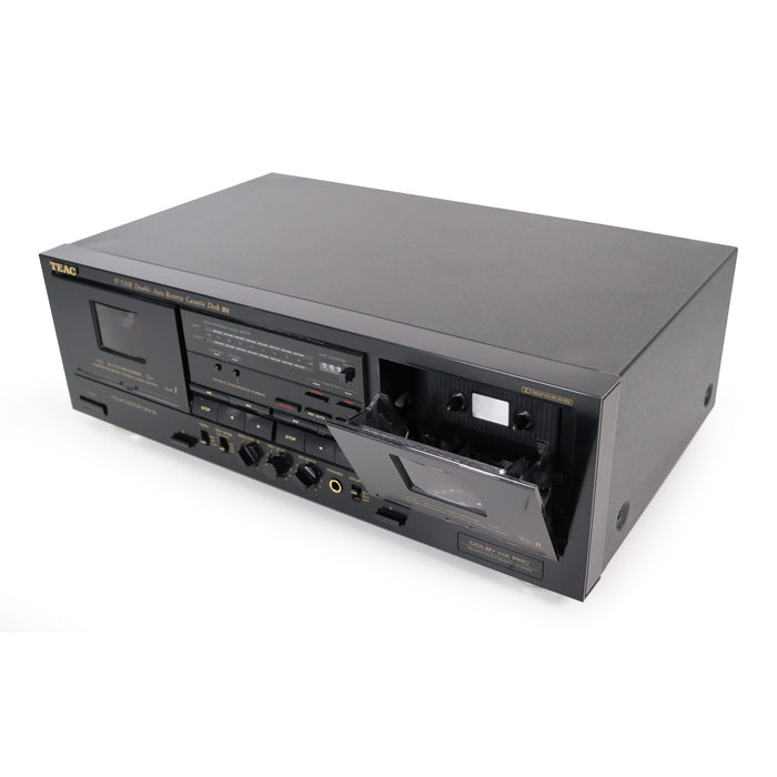 TEAC W-520R Dual Deck Cassette Player-Electronics-SpenCertified-refurbished-vintage-electonics