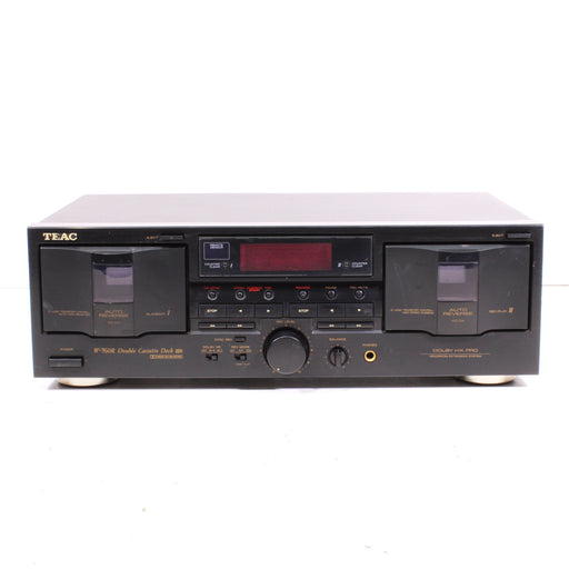 Teac W-760R Auto Reverse Double Cassette Deck HX Pro-Cassette Players & Recorders-SpenCertified-vintage-refurbished-electronics