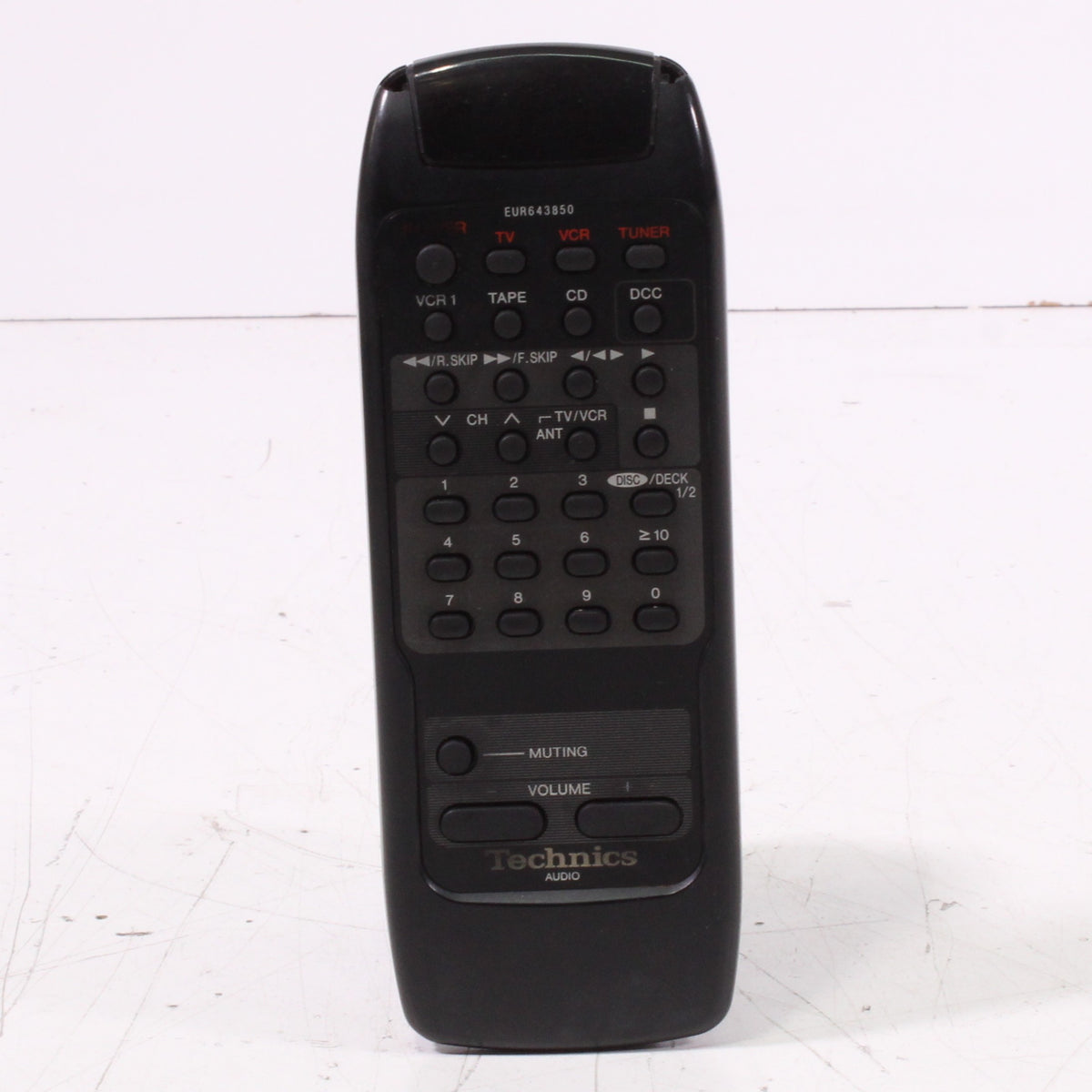 Technics EUR643850 Remote Control for AV Receiver — SpenCertified