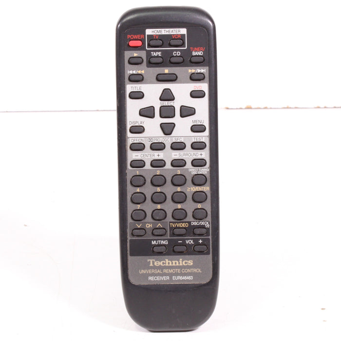 Technics EUR646463 Remote Control for Receiver SA-AX720-Remote Controls-SpenCertified-vintage-refurbished-electronics