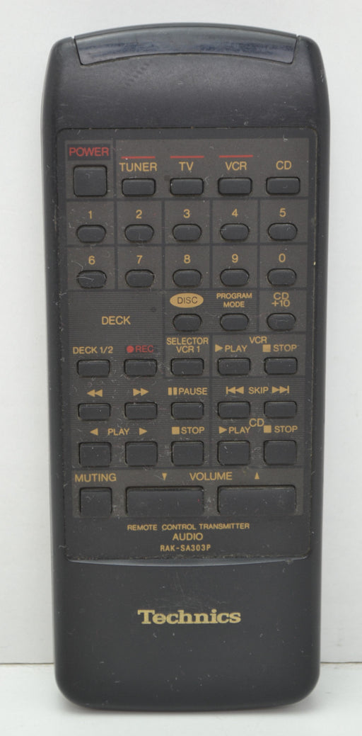 Technics RAK-SA303P Audio System Remote Control Transmitter-Remote-SpenCertified-refurbished-vintage-electonics