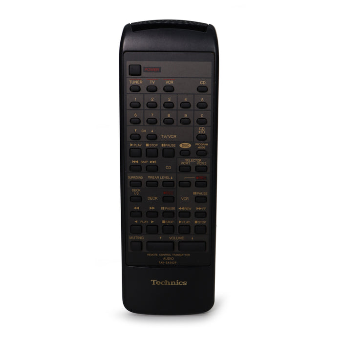 Technics RAK-SA502P Audio/Video Receiver Remote for Model SA-GX530 and More-Remote-SpenCertified-refurbished-vintage-electonics