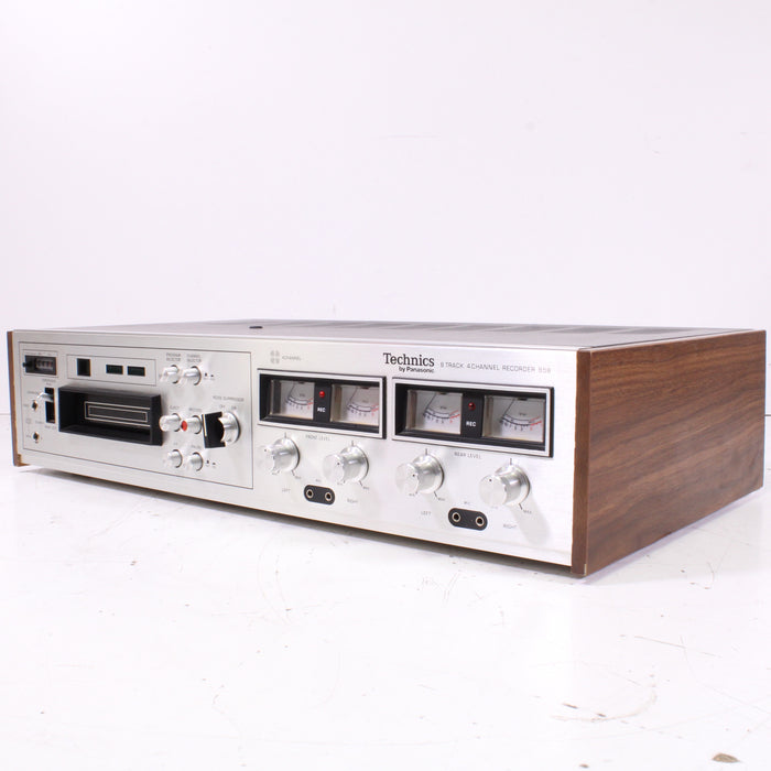 Technics RS-858 8-Track Cartridge Deck with 8 Classic 8-Track Tapes (1974)-8 Track Player-SpenCertified-vintage-refurbished-electronics