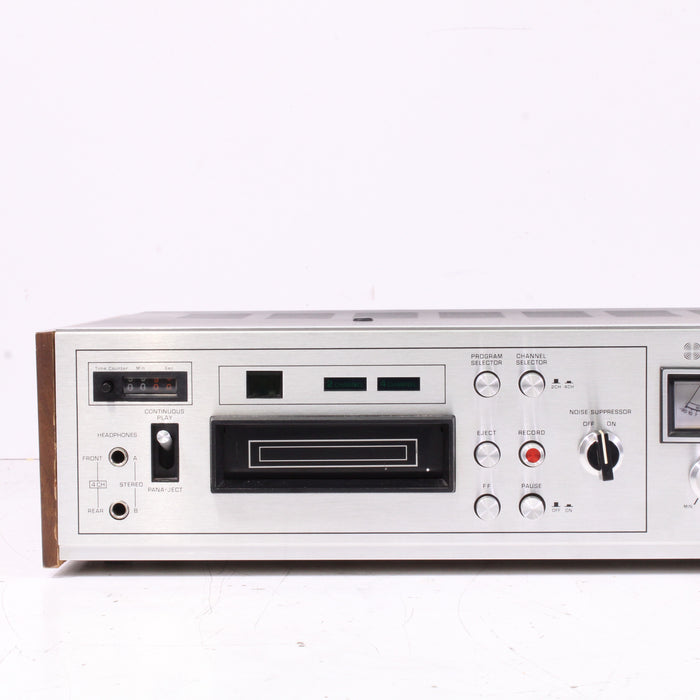 Technics RS-858 8-Track Cartridge Deck with 8 Classic 8-Track Tapes (1974)-8 Track Player-SpenCertified-vintage-refurbished-electronics