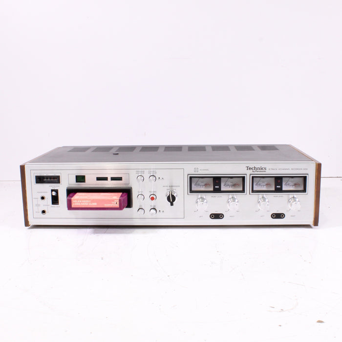 Technics RS-858 8-Track Cartridge Deck with 8 Classic 8-Track Tapes (1974)-8 Track Player-SpenCertified-vintage-refurbished-electronics