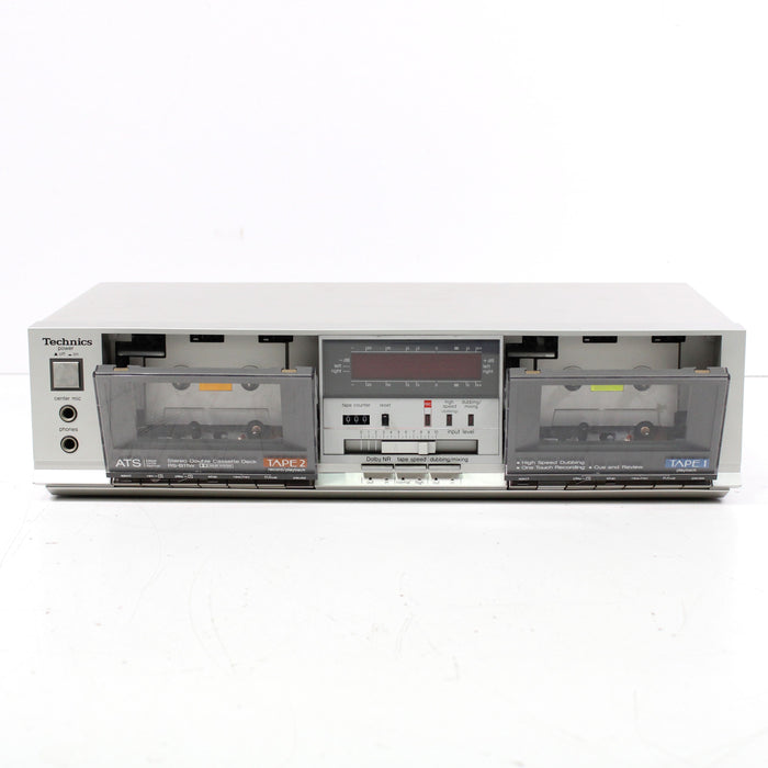 Technics RS-B11W Stereo Double Cassette Deck with Original Box (1984-86)-Cassette Players & Recorders-SpenCertified-vintage-refurbished-electronics