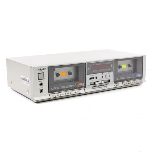 Technics RS-B11W Stereo Double Cassette Deck with Original Box (1984-86)-Cassette Players & Recorders-SpenCertified-vintage-refurbished-electronics