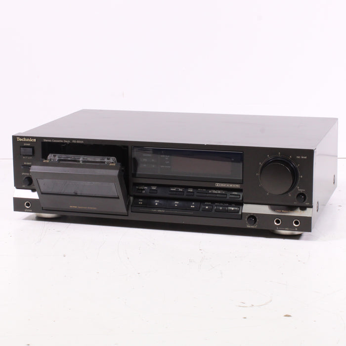 Technics RS‑B555 2‑Head Direct‑Drive Cassette Deck HX‑Pro (1988–1990)-Cassette Players & Recorders-SpenCertified-vintage-refurbished-electronics