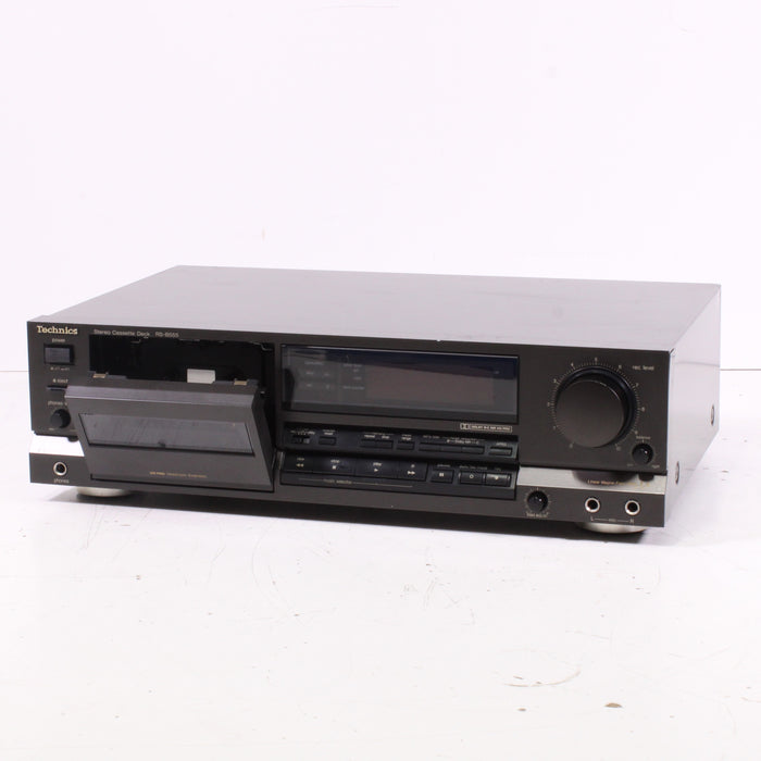 Technics RS‑B555 2‑Head Direct‑Drive Cassette Deck HX‑Pro (1988–1990)-Cassette Players & Recorders-SpenCertified-vintage-refurbished-electronics