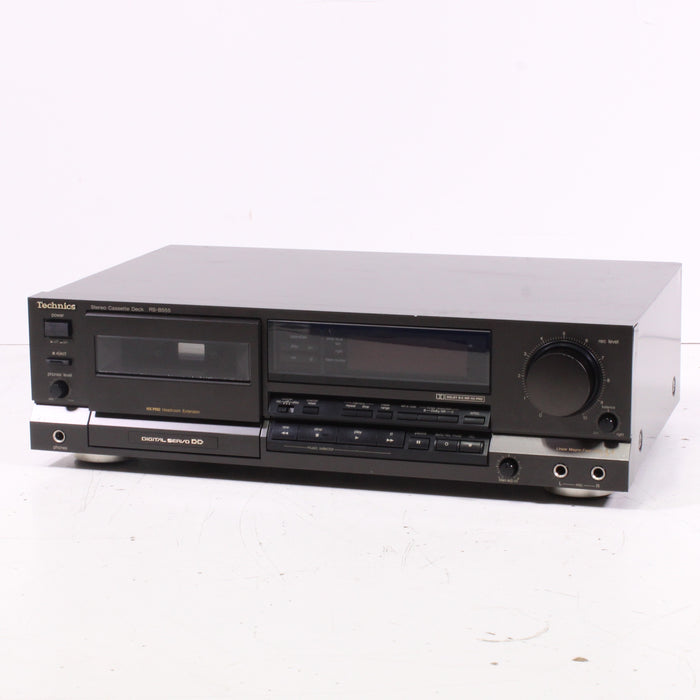 Technics RS‑B555 2‑Head Direct‑Drive Cassette Deck HX‑Pro (1988–1990)-Cassette Players & Recorders-SpenCertified-vintage-refurbished-electronics