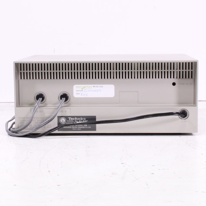 Technics RS-M07 Dolby NR Stereo Cassette Deck (1981)-Cassette Players & Recorders-SpenCertified-vintage-refurbished-electronics