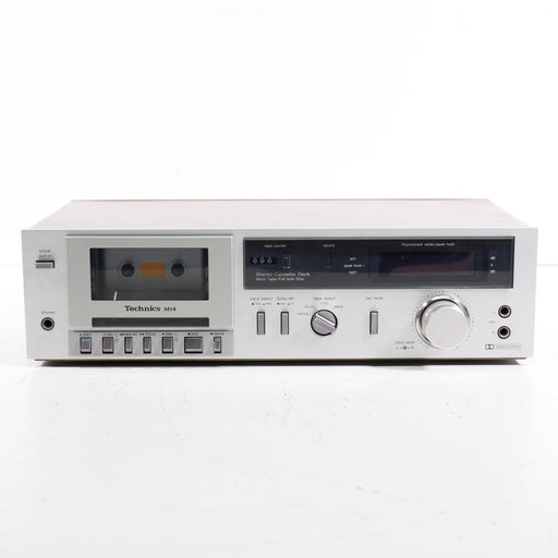 Technics RS-M14 Single Stereo Cassette Deck Full Auto Stop (1980) (AS IS)-Cassette Players & Recorders-SpenCertified-vintage-refurbished-electronics