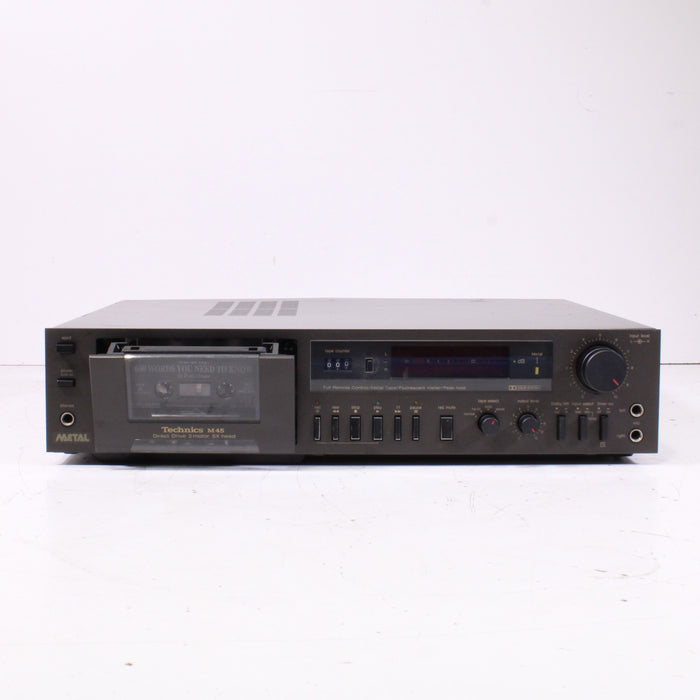 Technics RS-M45 Stereo Cassette Deck (1980-83)-Cassette Players & Recorders-SpenCertified-vintage-refurbished-electronics