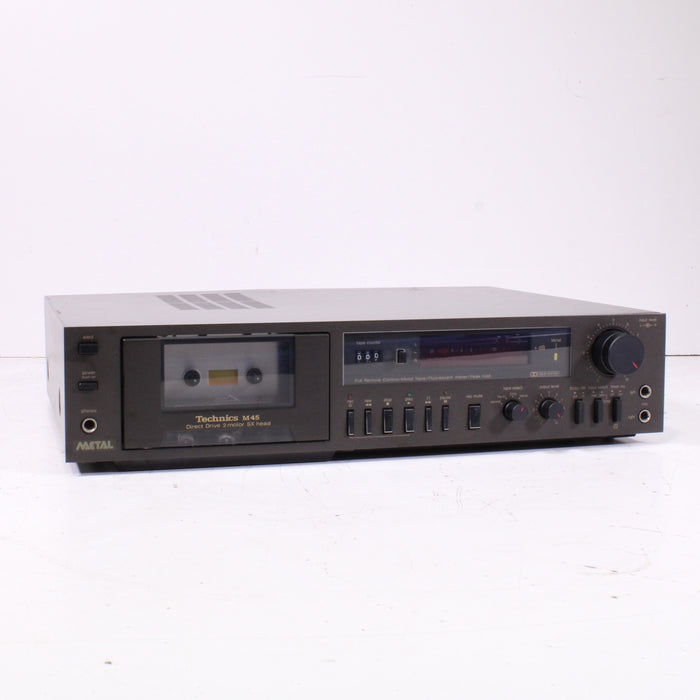 Technics RS-M45 Stereo Cassette Deck (1980-83)-Cassette Players & Recorders-SpenCertified-vintage-refurbished-electronics