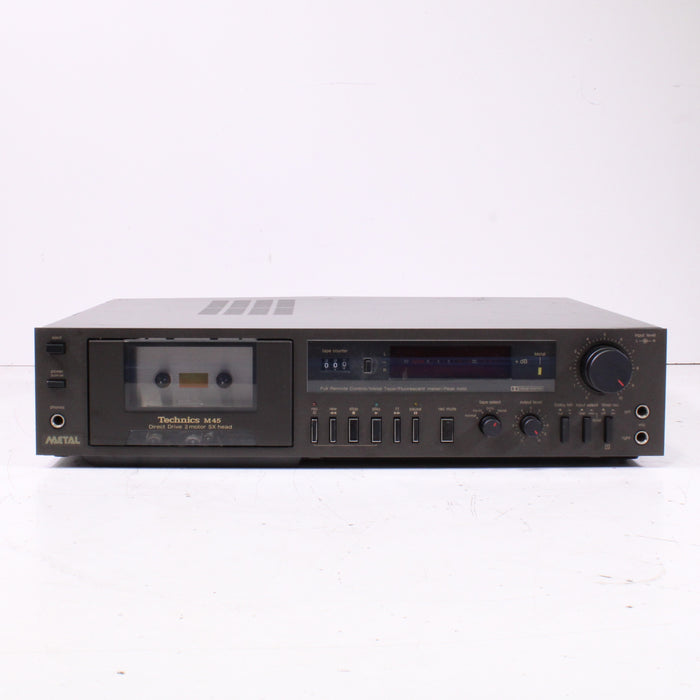 Technics RS-M45 Stereo Cassette Deck (1980-83)-Cassette Players & Recorders-SpenCertified-vintage-refurbished-electronics