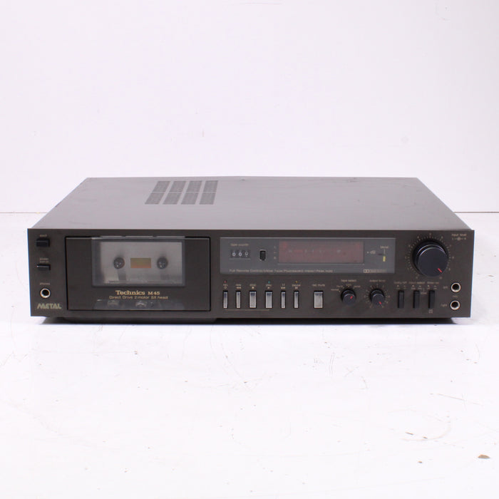 Technics RS-M45 Stereo Cassette Deck (1980-83)-Cassette Players & Recorders-SpenCertified-vintage-refurbished-electronics