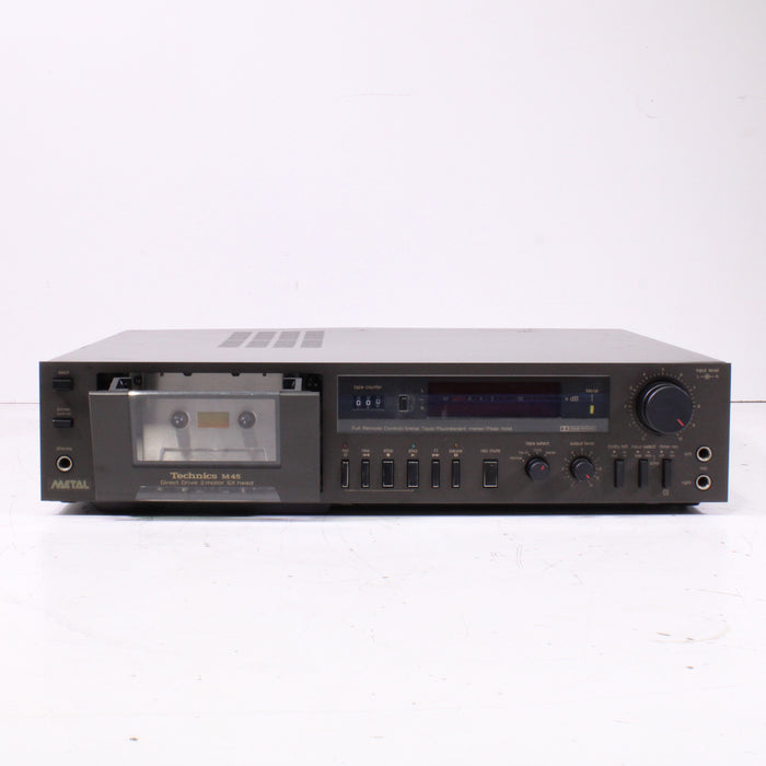 Technics RS-M45 Stereo Cassette Deck (1980-83)-Cassette Players & Recorders-SpenCertified-vintage-refurbished-electronics