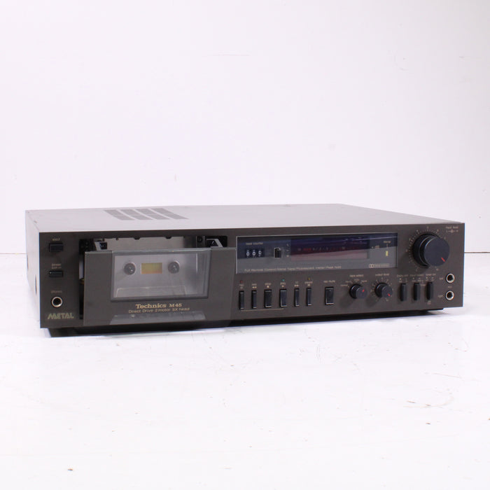 Technics RS-M45 Stereo Cassette Deck (1980-83)-Cassette Players & Recorders-SpenCertified-vintage-refurbished-electronics
