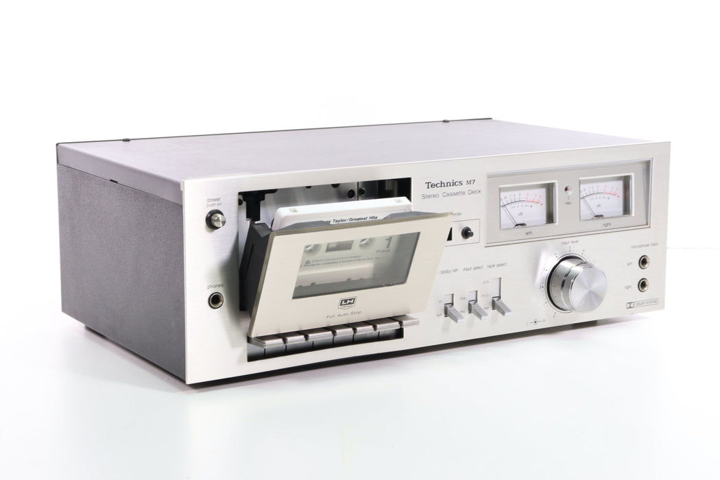 Technics RS-M7 Stereo Cassette Deck made in Japan-Cassette Players & Recorders-SpenCertified-vintage-refurbished-electronics