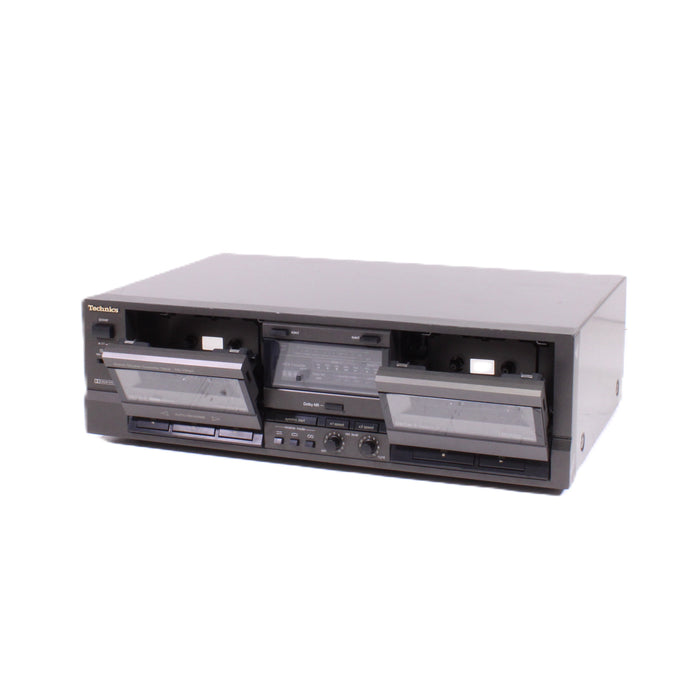 Technics RS-TR157 Stereo Dual Cassette Deck Player Recorder-Cassette Players & Recorders-SpenCertified-vintage-refurbished-electronics