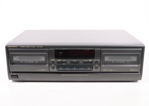 Technics RS-TR180 Double Stereo Cassette Deck-Cassette Players & Recorders-SpenCertified-vintage-refurbished-electronics