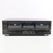 Technics RS-TR255 Stereo Double Cassette Deck Auto Reverse-Cassette Players & Recorders-SpenCertified-vintage-refurbished-electronics