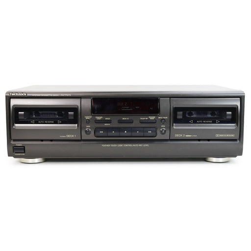 Technics RS-TR272 Dual Cassette Deck Player Recorder-Electronics-SpenCertified-refurbished-vintage-electonics