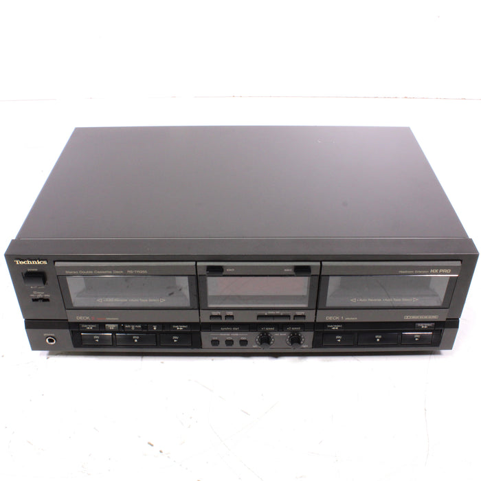 Technics RS-TR355 Stereo Double Cassette Deck Dolby NR (1989-91)-Cassette Players & Recorders-SpenCertified-vintage-refurbished-electronics